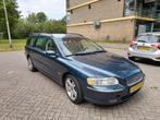 Volvo V70 2.4 140PK 2005 Blauw, Auto's, Voorwielaandrijving, 1800 kg, Blauw, Stationwagon