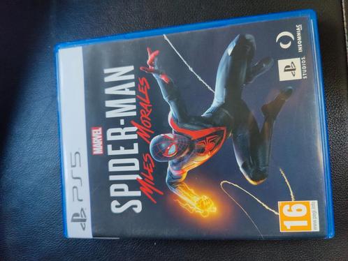 Playstation 5 Spider-man miles morales, Spelcomputers en Games, Games | Sony PlayStation Vita, Zo goed als nieuw, Avontuur en Actie