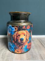 Vaas Golden Retriever, Overige kleuren, Nieuw, Ophalen of Verzenden, Glas