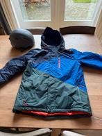 Mountainpeak Ski Jas - Maat 176 - Blauw/Groen, Kleding | Heren, Wintersportkleding, Ophalen of Verzenden, Zo goed als nieuw, Overige maten