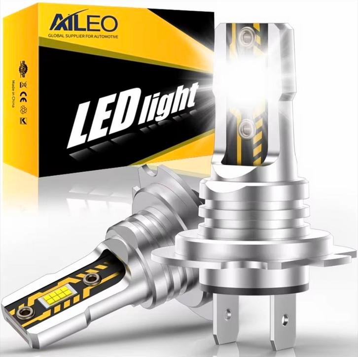 H7 LED Lampen - 6500K Wit, Auto-onderdelen, Verlichting, Universele onderdelen, Nieuw, Ophalen of Verzenden