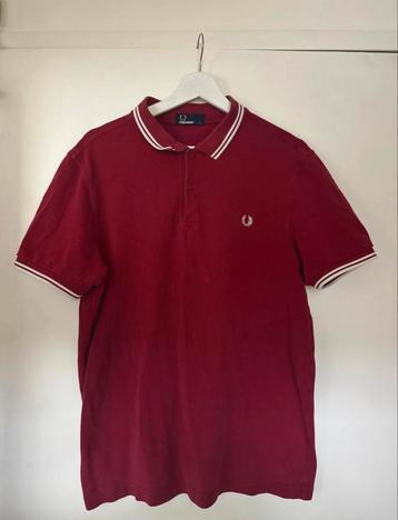 Fred Perry Polo Maat L - Gedragen beschikbaar voor biedingen