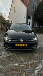 Volkswagen Polo 1.6 TDI 95pk 7-DSG 2018 Zwart r-line, 1203 kg, Zwart, USB, Alcantara
