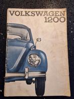 Volkswagen 1200 handleiding 1964, Auto diversen, Handleidingen en Instructieboekjes, Ophalen of Verzenden