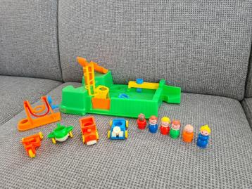 Fisher price little People vintage school speeltuin u