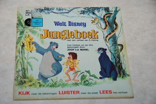 Walt Disney – Jungleboek 7” Single Vinyl, Cd's en Dvd's, Vinyl Singles, Gebruikt, Single, Kinderen en Jeugd, 7 inch, Ophalen of Verzenden