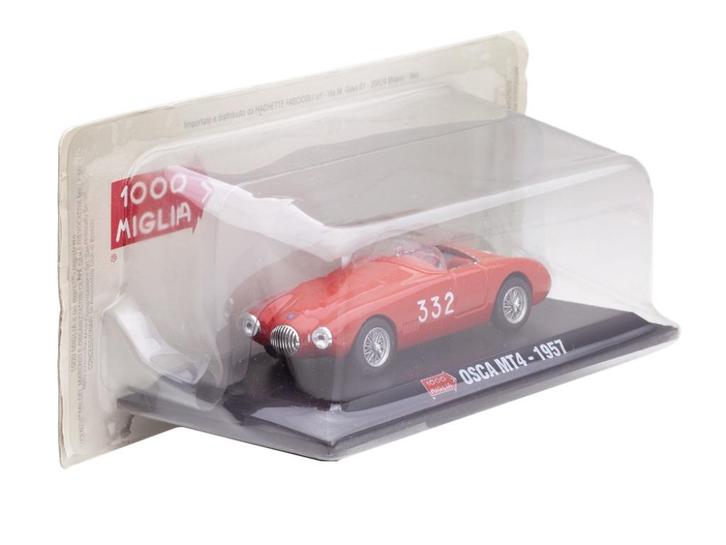 19713: Osca MT4 #332 - Mille Miglia 1957 - Atlas 1:43, Hobby en Vrije tijd, Modelauto's | 1:43, Nieuw, Auto, Overige merken, Ophalen of Verzenden