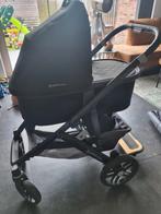 Uppababy Vista Kinderwagen - Zwart, Kinderen en Baby's, Kinderwagens en Combinaties, Gebruikt, Verstelbare duwstang, Ophalen, Kinderwagen