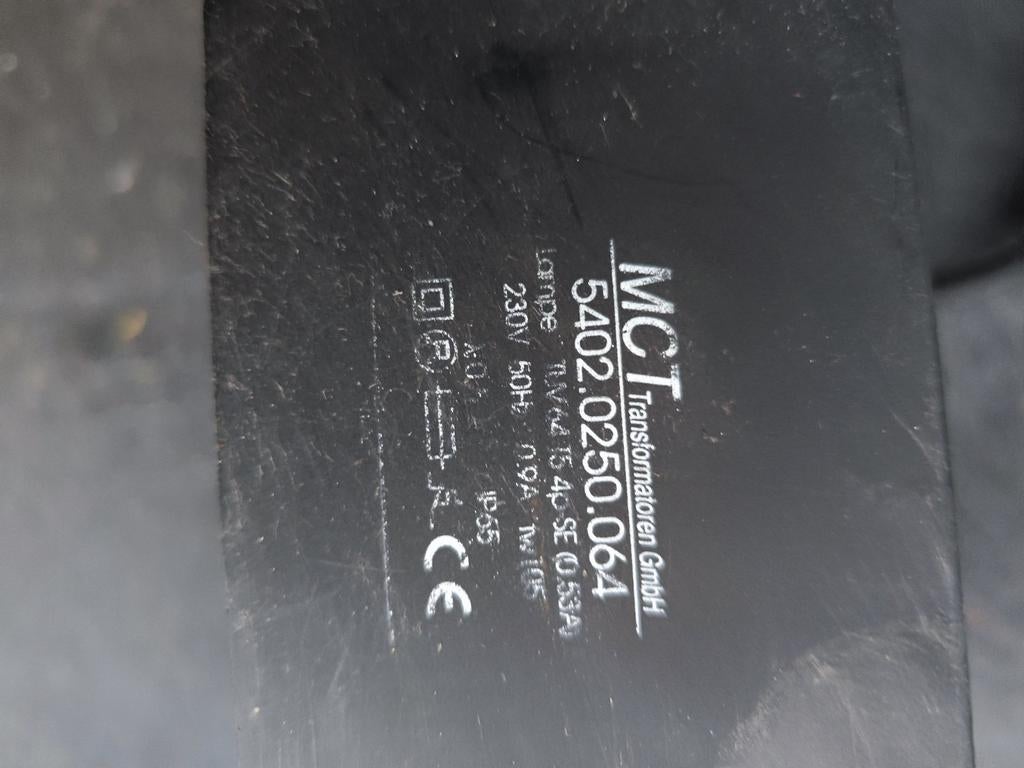 Mct uvlamp 75 watt, Ophalen, Zo goed als nieuw, Overige typen