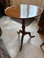 Antiek Engels Mahonie Driepoot Tafeltje ca 1780-1790, Ophalen