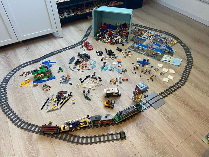 Grote set Lego, Kinderen en Baby's, Speelgoed | Speelkleden, Zo goed als nieuw, Ophalen