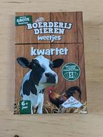 Grote boerderij dieren weetjes kwartet als nieuw netjes, Drie of vier spelers, Ophalen of Verzenden, Zo goed als nieuw, Identity Games