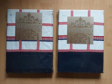 Nieuwe Descanso Dekbedhoes 140x200/220. 2 stuks beschikbaar voor biedingen
