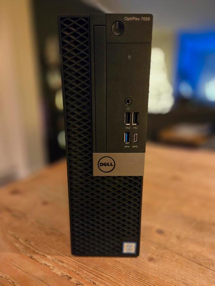 Dell optiplex 7050 i7-7700/8gb/128gb m2 ssd/320gb hdd/w11, Computers en Software, Desktop Pc's, Gebruikt, 3 tot 4 Ghz, HDD, SSD