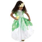 Prinsessenjurk Tiana - Deluxe jurk maat 86 tot en met 146, Kinderen en Baby's, Nieuw, Meisje, 110 t/m 116, Ophalen of Verzenden