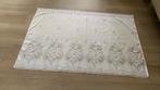 Retro Vintage zgan Gebloemd Design Vitrage Gordijn, 100 tot 150 cm, Beige, Ophalen of Verzenden, Zo goed als nieuw