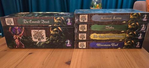 Isles of terror mega pack, Hobby en Vrije tijd, Gezelschapsspellen | Bordspellen, Zo goed als nieuw, Ophalen of Verzenden
