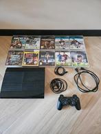 Playstation 3 500gb slim met veel spelletjes, Ophalen of Verzenden, Zo goed als nieuw, 500 GB, Met 1 controller