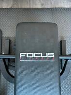 Focus fitness homegym kracht station halterbank, Sport en Fitness, Fitnessmaterialen, Fitnessbank, Zo goed als nieuw, Ophalen