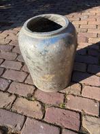 Bloempot plantenpot vaas zilver duur 40 h x 30 b, Tuin en Terras, Rond, Binnen, Ophalen of Verzenden, Zo goed als nieuw