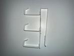 IKEA KUNGSFORS haakrekje (IKEA KUNGSFORS hook rack), Wit, Ophalen of Verzenden, Zo goed als nieuw, Minder dan 100 cm