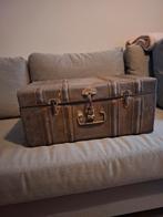 Oude metalen koffer, Huis en Inrichting, Woonaccessoires | Kisten, Ophalen, Minder dan 50 cm, Gebruikt, 50 tot 100 cm