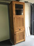 Kast van teakhout 2 meter hoog, Huis en Inrichting, Ophalen, Gebruikt