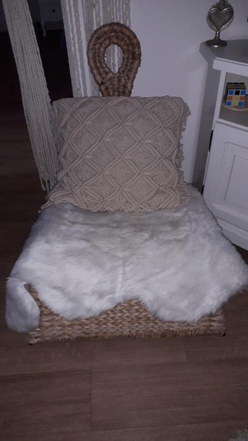 Schommelstoel  ikea Gullholmen, Huis en Inrichting, Stoelen, Nieuw, Eén, Metaal, Riet of Rotan, Overige materialen, Bruin, Ophalen