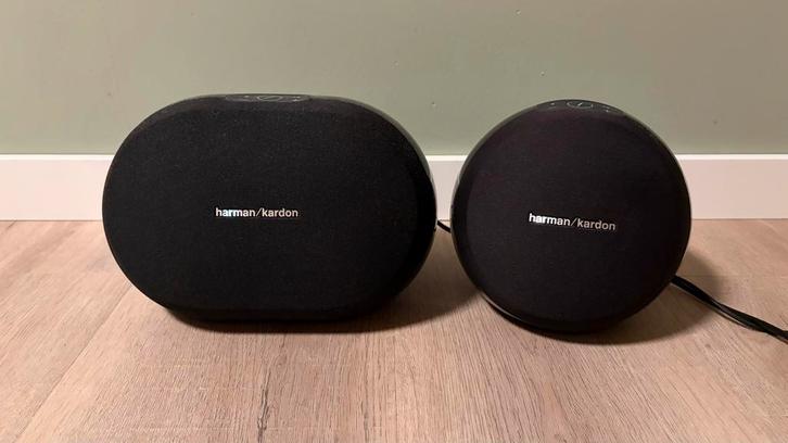 Harman Kardon Omni 20 & Omni 10 Speakers, Audio, Tv en Foto, Luidsprekers, Gebruikt, Front, Rear of Stereo speakers, 60 tot 120 watt