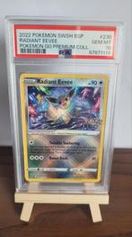 Radiant Eevee #SWSH230 PSA10 Promo Pokémon Go, Verzenden, Nieuw, Losse kaart, Foil