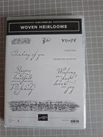 Stampin up wonen heirlooms met dies, Hobby en Vrije tijd, Stempelen, Ophalen of Verzenden, Zo goed als nieuw