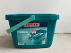 Leifheit Combi M Emmer - Turquoise, Huis en Inrichting, Ophalen, Zo goed als nieuw, Kunststof, Met handgreep