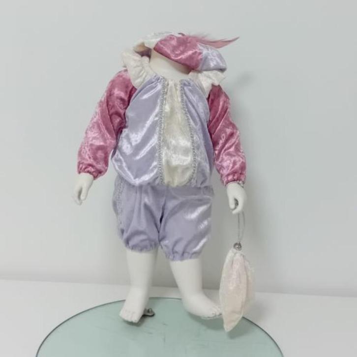 Nieuw baby pietenpakje met roezel hals maat 68 Markeys, Diversen, Sinterklaas, Nieuw, Ophalen of Verzenden