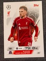 Topps MA 25/26    MAC ALLISTER    LIVERPOOL FC, Verzenden, Zo goed als nieuw, Plaatje