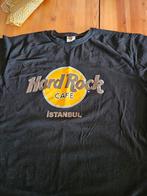 T Shirt Hard Rock café Istanbul maat is XL, Maat 56/58 (XL), Zo goed als nieuw, Zwart, Verzenden
