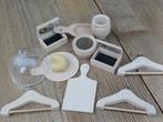 Miniatuur houten keukenspulletjes en hangertjes 1:12, Verzamelen, Poppenhuizen en Toebehoren, Ophalen of Verzenden, Poppenhuis