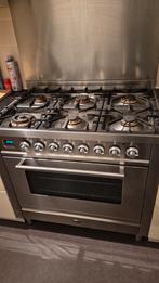 Boretti gasfornuis 6 pits, Witgoed en Apparatuur, Fornuizen, Ophalen, Gebruikt, Hete lucht, 60 cm of meer