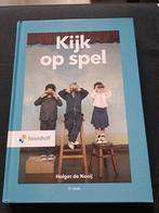 PABO Holger de Nooij - Kijk op spel, Ophalen of Verzenden, Zo goed als nieuw, Holger de Nooij