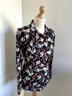 King Louie maat L grafische bloemen blouse 2696, Kleding | Dames, Maat 42/44 (L), Ophalen of Verzenden, Zo goed als nieuw, King Louie