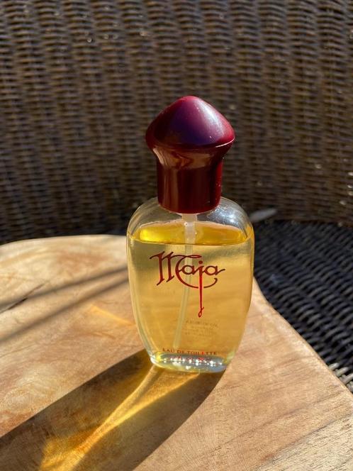 Vintage Maya Myrurgia Eau de Toilette – 50 ml, Verzamelen, Parfumverzamelingen, Zo goed als nieuw, Parfumfles, Gevuld, Ophalen of Verzenden