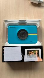 Polaroid snaptouch kleur blauw, Audio, Tv en Foto, Fotocamera's Digitaal, Ophalen of Verzenden, Zo goed als nieuw, Minder dan 4 keer