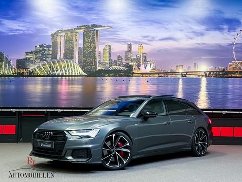 Audi A6 Avant 55 TFSI e quattro Competition |B&o|HeadUp|Pano, Auto's, Audi, Bedrijf, Te koop, A6, 4x4, ABS, Achteruitrijcamera