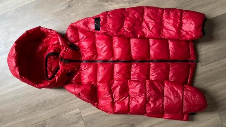 Peuterey jas jongen rood maat 152, Kinderen en Baby's, Kinderkleding | Maat 152, Gebruikt, Jongen, Jas, Ophalen of Verzenden