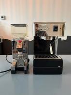 Quickmill 820 Espressoapparaat + Bonenmaler - Set, Ophalen, Afneembaar waterreservoir, Gebruikt, Espresso apparaat
