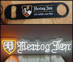 Gave HERTOG JAN LED/NEON verlichting met gratis RVS opener, Verzamelen, Biermerken, Ophalen of Verzenden
