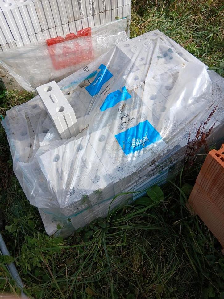 Kalkzandsteen OPRUIMING!, Doe-het-zelf en Verbouw, Metselstenen, Zo goed als nieuw, Ophalen
