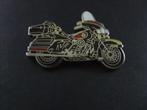 Harley-Davidson Electra Glide ( toermotor) emaille pin, Verzenden, Gebruikt, Overige onderwerpen