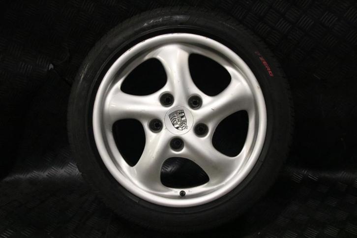 Porsche Boxster velgenset + Pirelli P Zero banden 255/40 R17, Auto-onderdelen, Banden en Velgen, Velg(en), Zomerbanden, 17 inch