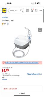 Sanitas Inhalator SIH13 voor luchtwegen, Diversen, Verpleegmiddelen, Ophalen, -, -, Zo goed als nieuw