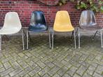 Set Fiberglass Eames Herman Miller glasvezel kuipstoelen, Huis en Inrichting, Stoelen, Ophalen of Verzenden, Zo goed als nieuw